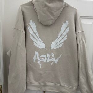 ASRV DSG 0875 tech terry Hoodie brushed wings logo size medium
